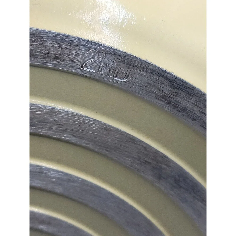 CLUB Aluminum 4 Quart Dutch Oven Stock Pot Harvest Yellow Vintage 10
